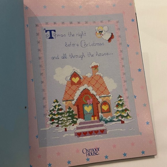 ALL THROUGH THE HOUSE Christmas in Cross Stitch Great Patterns Sewing Crafts - Picture 7 of 13